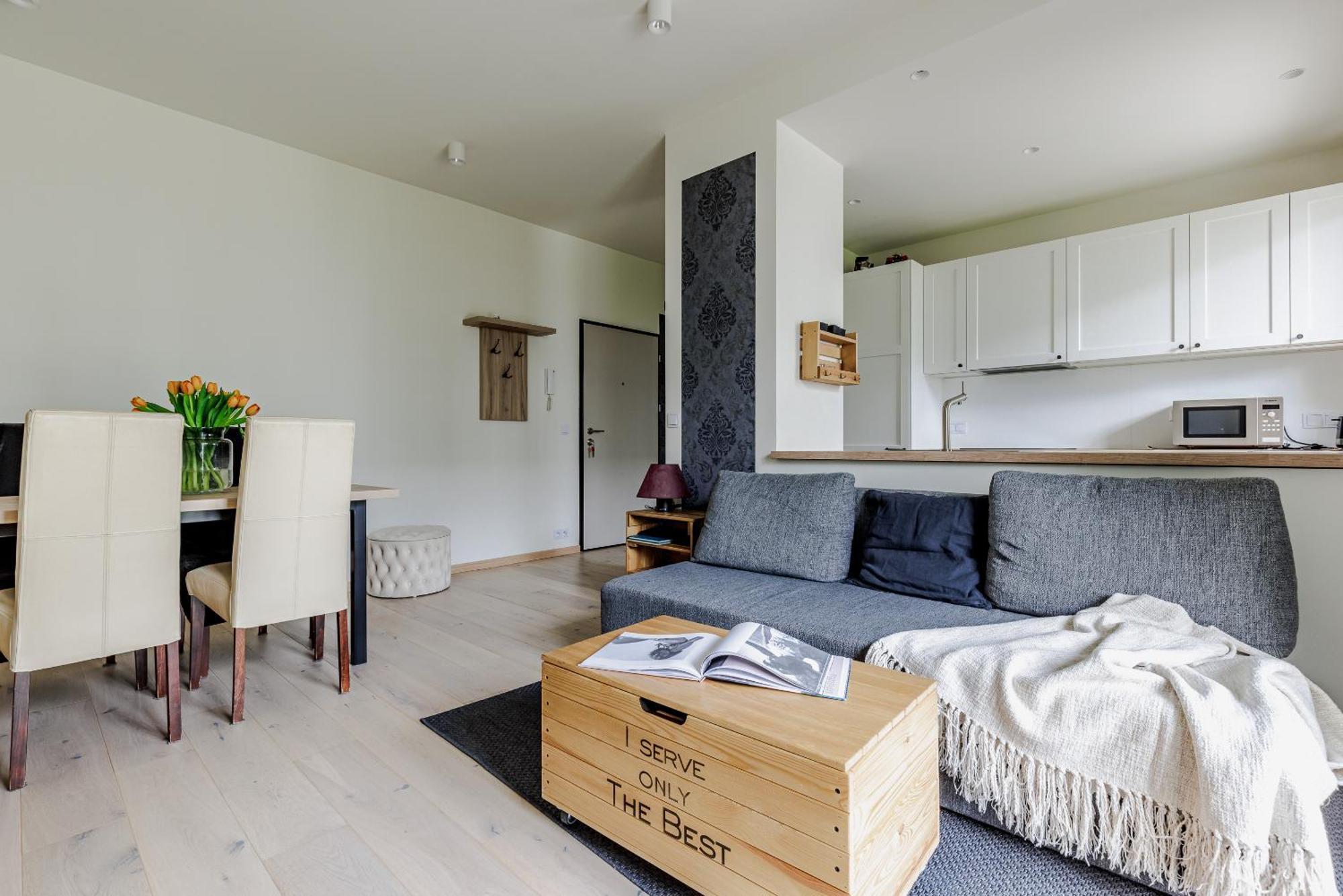 Relax&Comfort New Waw 50 Sqm With Terrace, Garden, Free Parking And Ac Варшава Екстер'єр фото
