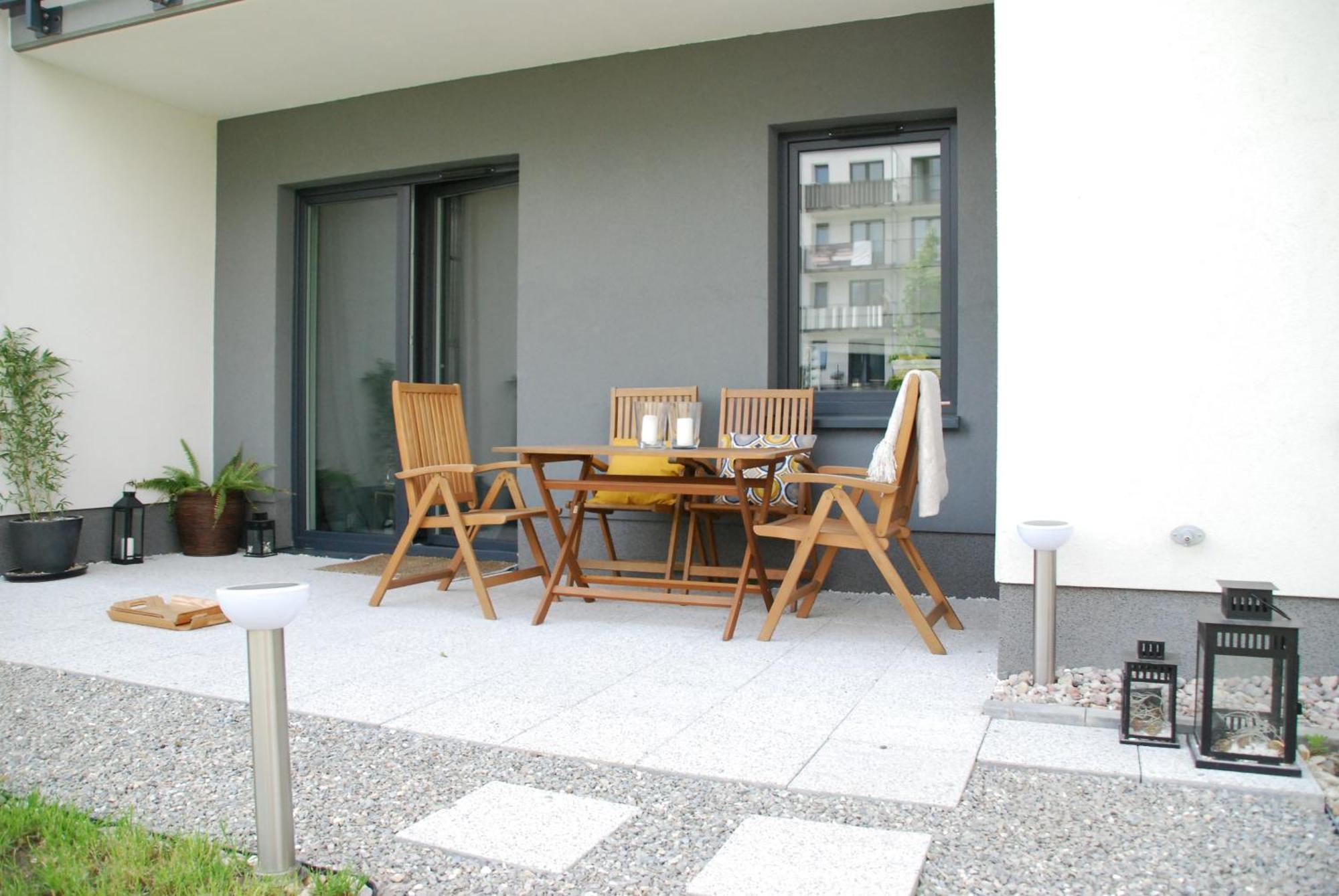 Relax&Comfort New Waw 50 Sqm With Terrace, Garden, Free Parking And Ac Варшава Екстер'єр фото