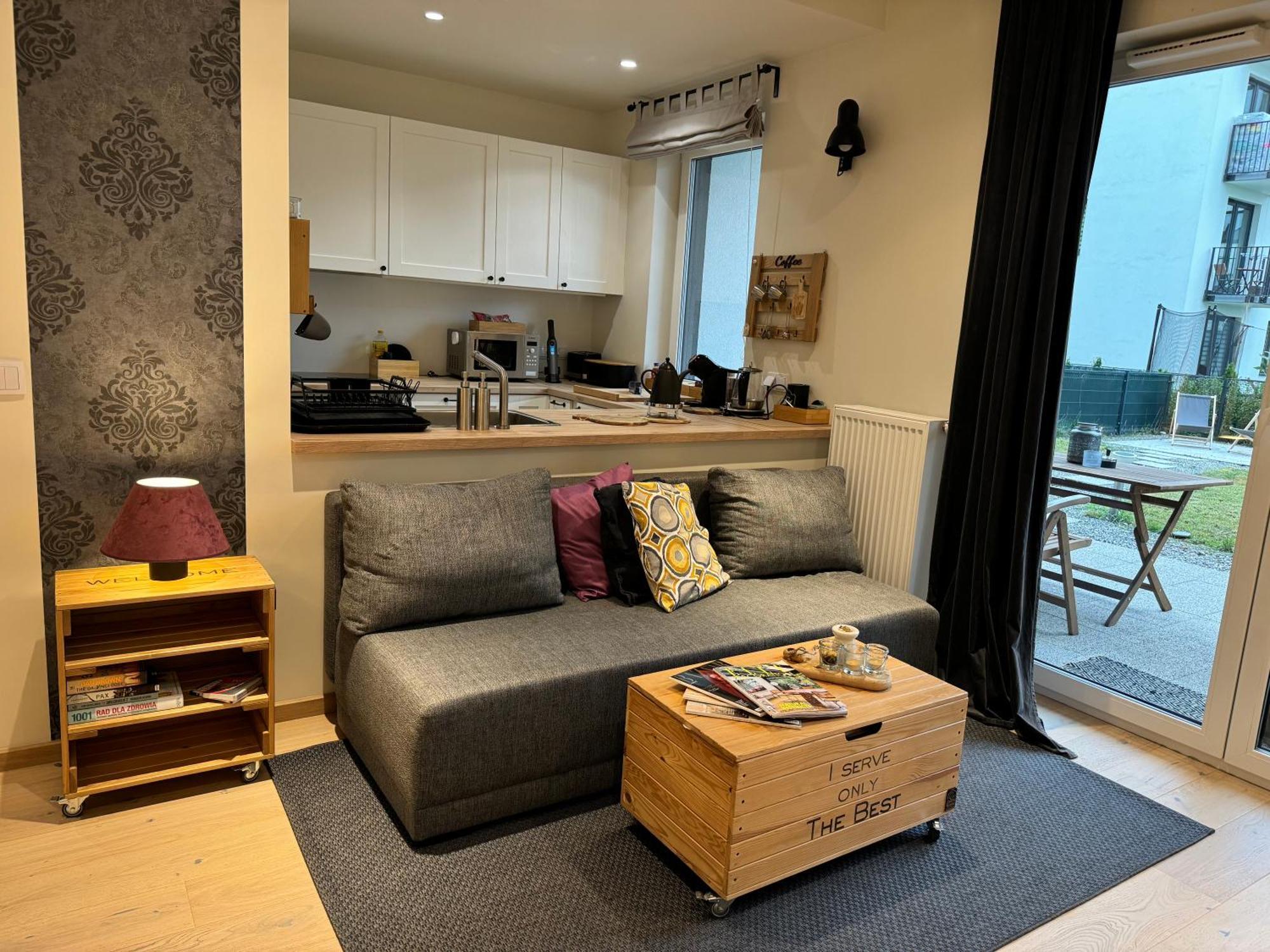 Relax&Comfort New Waw 50 Sqm With Terrace, Garden, Free Parking And Ac Варшава Екстер'єр фото